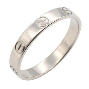 CARTIER Authentic 18k Silver Love Ring